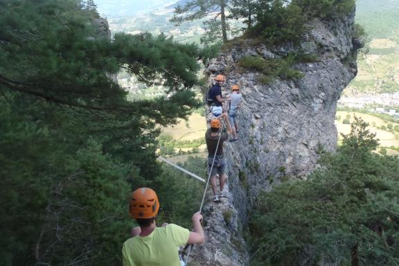 Via Ferrata - Via ferrata de la Canourgue en Lozère
