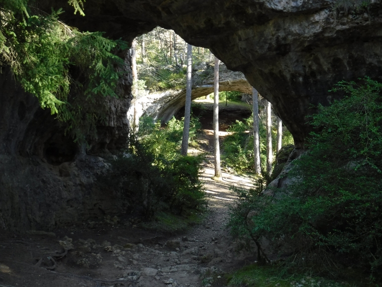 vestige d'un ancien réseau hydrologique