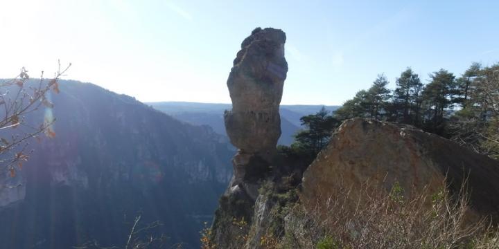 Randonnée des Balcons de la Jonte au départ de Cassagnes