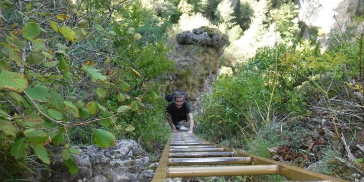 Rando des échelles du Cinglegros par le sentier Gaupillat