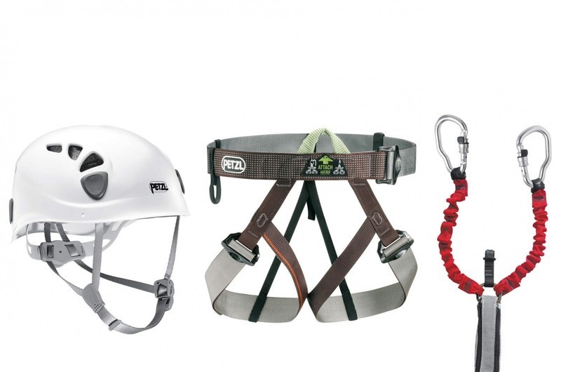 matériel de viaferrata