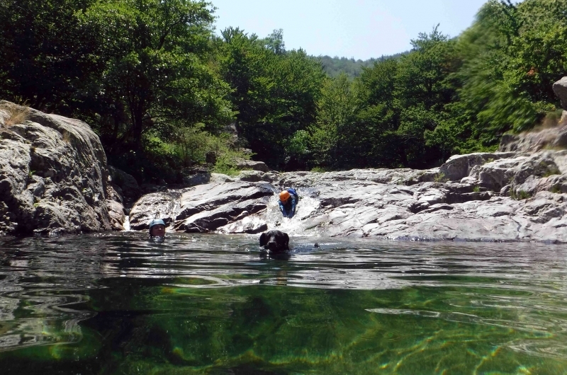 canyoning dans les gorges du tarn