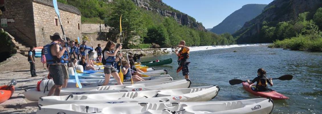 Encadrement canoë dans les gorges du Tarn pour les groupes  - 1