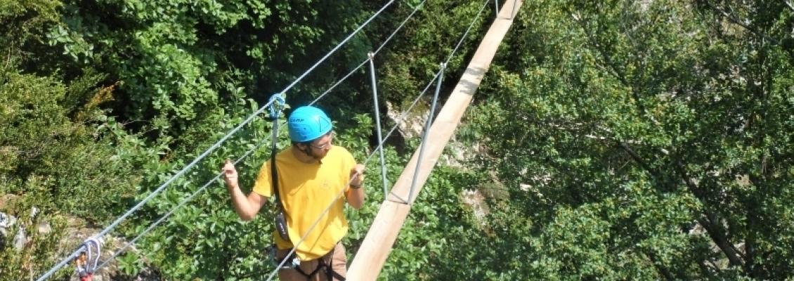 Via ferrata de Rousses dans les Cévennes - 1