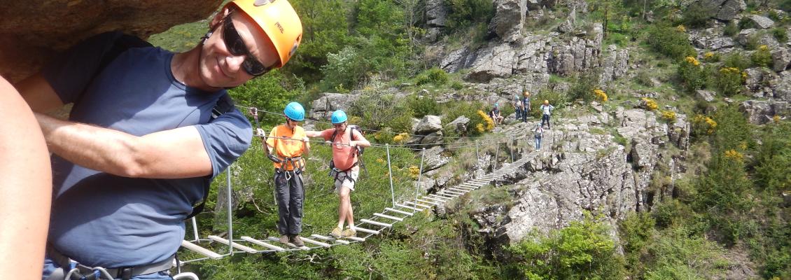 Canyoning et via ferrata du Tapoul dans les Cévennes - 1