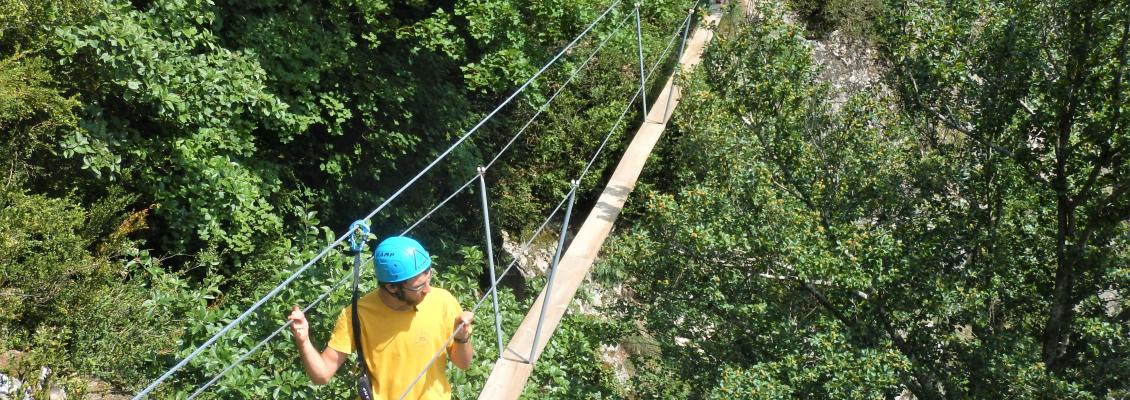 Via ferrata de Rousses dans les Cévennes - 2