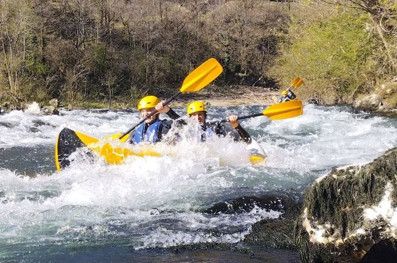 canoraft dans les gorges du tarn
