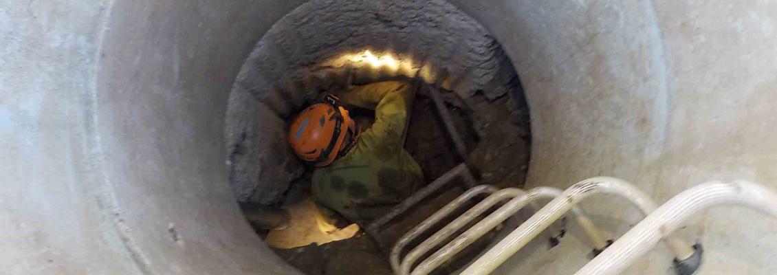 Spéléologie dans les Cévennes dans la grotte de Malaval - 3