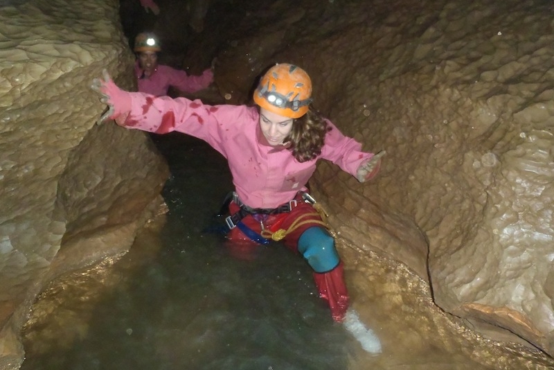 spéléologie dans les gorges du tarn