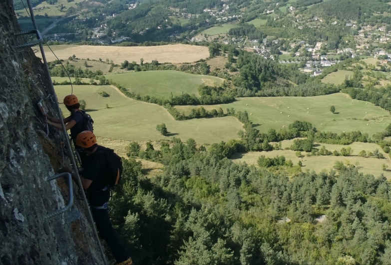 via ferrata en lozere