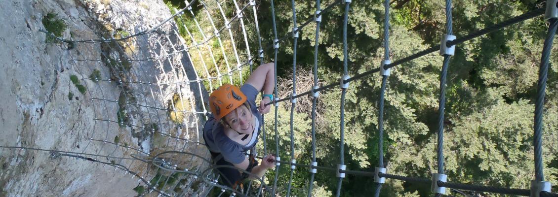 Via ferrata de la Canourgue en Lozère - 0