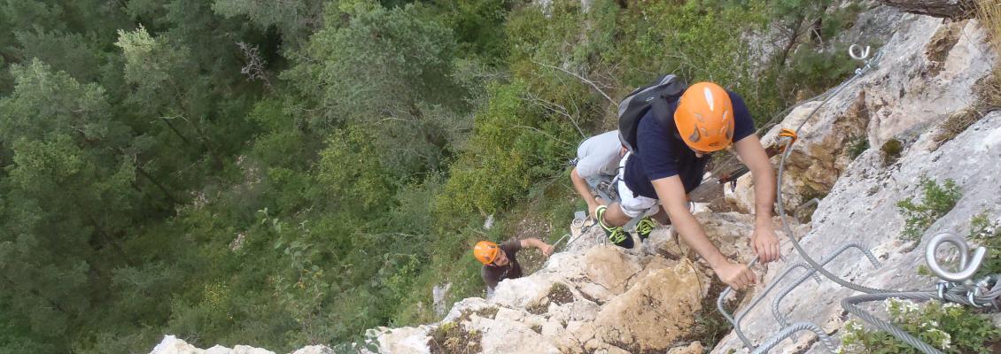 Via ferrata de la Canourgue en Lozère - 2