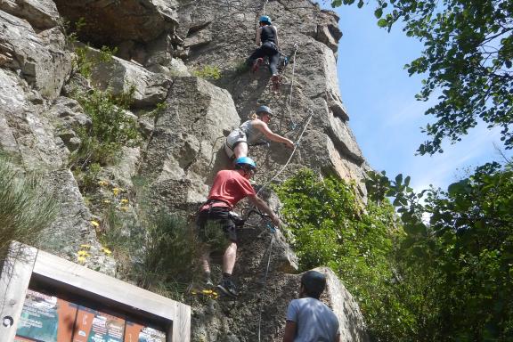 Canyoning - Via ferrata de Rousses dans les Cévennes