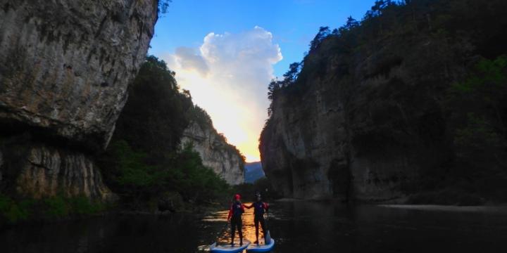 Paddle de nuit